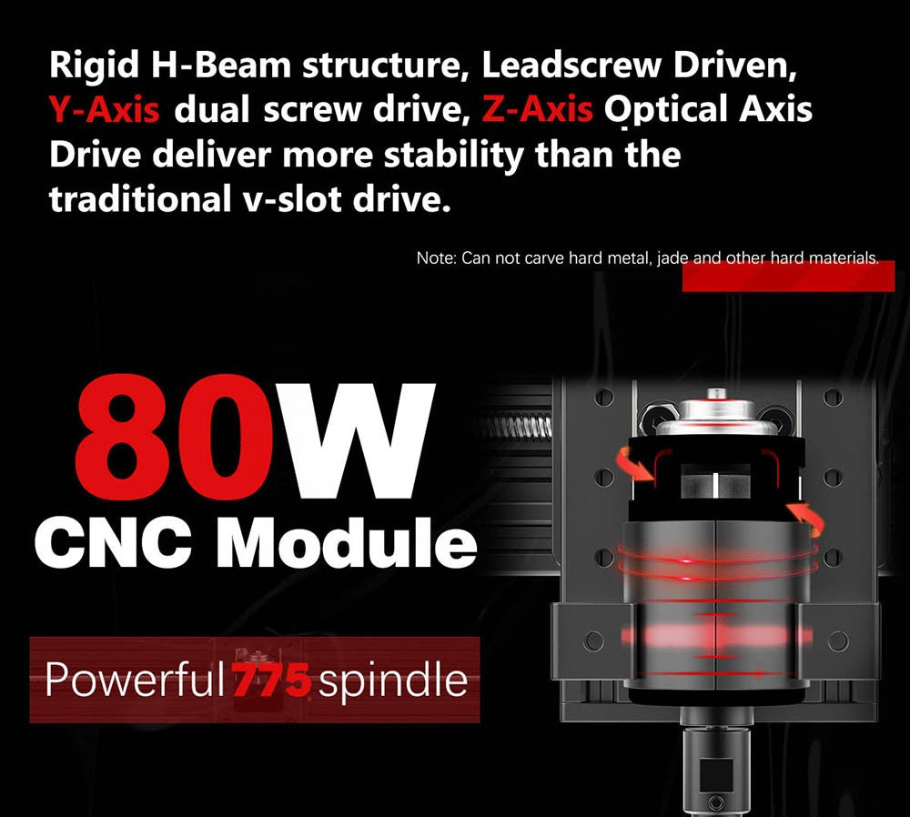 CNC frézka TWO TREES TTC 450