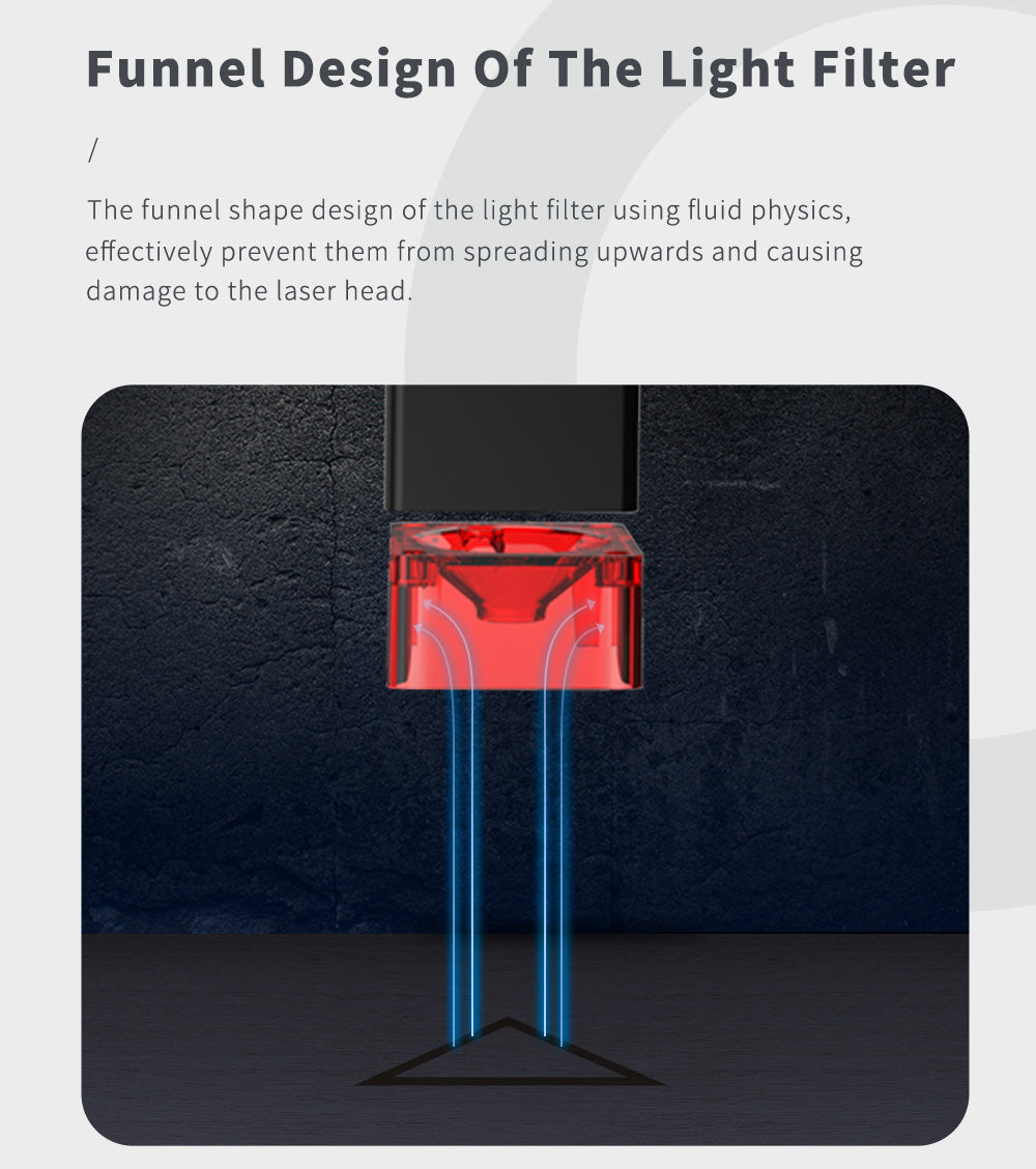 TWO TREES TTS-10 Pro 10W laserový gravírovací a rezací stroj, gravírovacia rýchlosť 30000 mm/min, 300x300 mm, pripojenie cez aplikáciu, diaľkové ovládanie