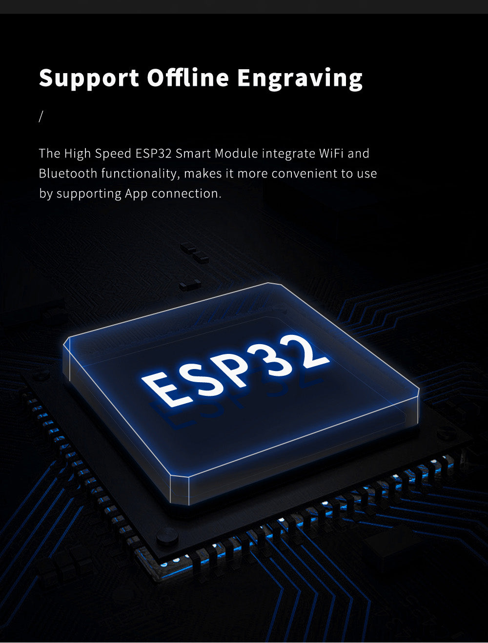 TWO TREES TTS-10 Pro 10W laserový gravírovací a rezací stroj, gravírovacia rýchlosť 30000 mm/min, 300x300 mm, pripojenie cez aplikáciu, diaľkové ovládanie