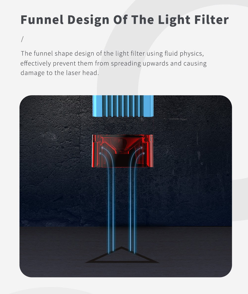 Laserový gravírovací a rezací stroj Two Trees TTS 20W, kovový CNC laserový gravírovací stroj, gravírovacia plocha 300x300mm