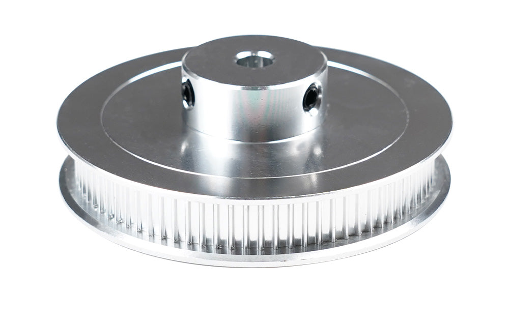 Diely 3D tlačiarne TWO TREES VORON V2.4, 80 zubové GT2 časové kladky, priemer otvoru 5 mm, šírka pásu 6 mm, hliníkové zliatinové hnacie koleso - čierna