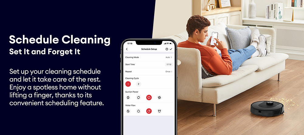 Robotický vysávač Ultenic D10, 15minútové mapovanie LiDAR, sací výkon 4000 Pa, 120minútová doba prevádzky, automatické zvýšenie výkonu na koberci, zóna s obmedzeným pohybom, časové plánovanie, ovládanie cez Siri/Alexa/aplikáciu, vhodné pre tvrdé podlahy, dlaždice, koberce atď.