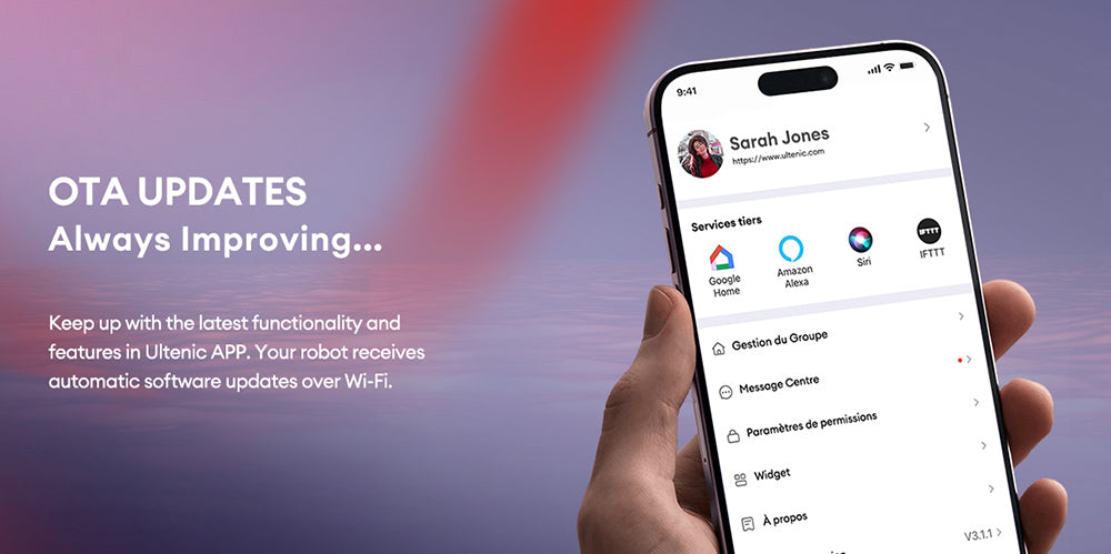 Robotický vysávač Ultenic T10 Lite s LiDAR navigáciou, sacím účinkom 4500 Pa, samočistením, systémom Matrix Clean, výdrží až 180 minút, nádobou na prach s objemom 2 l, ovládanie cez aplikáciu/Alexa/Siri/IFTTT, pre všetky podlahy a chlpy domácich zvierat.