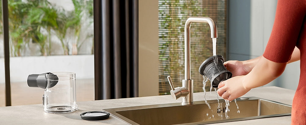 Bezšnúrový vysávač Ultenic U12 Vesla, sací výkon 30KPa, motor 450W, nádoba na prach 1L, doba prevádzky až 45 minút, odnímateľná batéria, LED svetlá