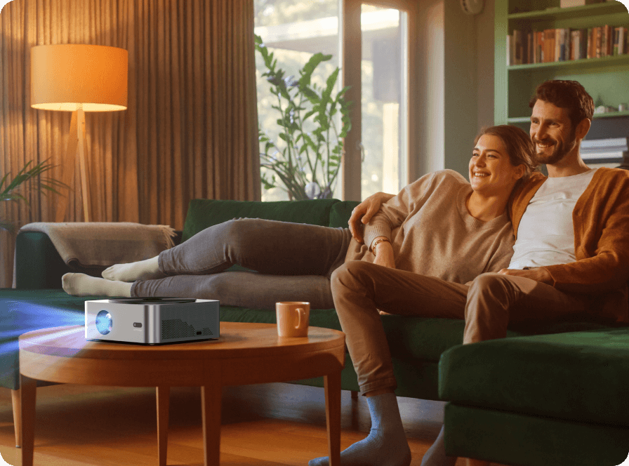 Ultimea Apollo P40, natívny LCD projektor s rozlíšením 1080P, 700LM