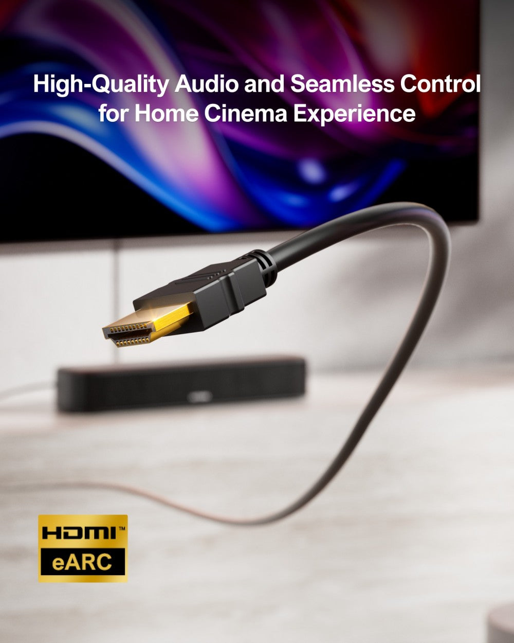 ULTIMEA Aura A50 Pro 5.1 Soundbar, Dolby Atmos, systém priestorového zvuku pre TV, ovládanie cez aplikáciu, 2 priestorové reproduktory, HDMI eARC/OPT/AUX/BT