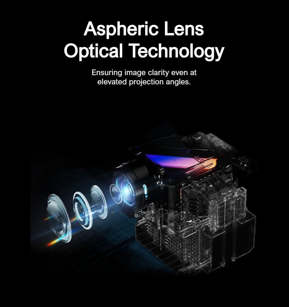 Projektor ULTIMEA Nova C40 s otočným statívom, 600 ANSI, dekódovanie 4K, natívne 1080P, Bluetooth 5.3, Android TV 11.0, Dolby Audio, automatické zaostrenie a korekcia lichobežníkového zkreslení