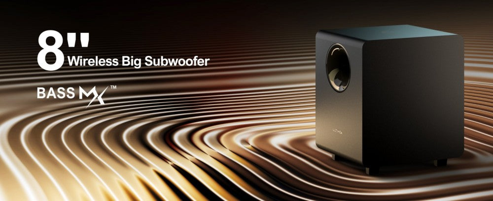 Súprava reproduktorov s 7.1.4 kanálovým soundbarom a subwooferom Ultimea Nova S90, Dolby Atmos, špičkový výkon 740 W, priechod signálu 4K HDR, 6 režimov ekvalizéra