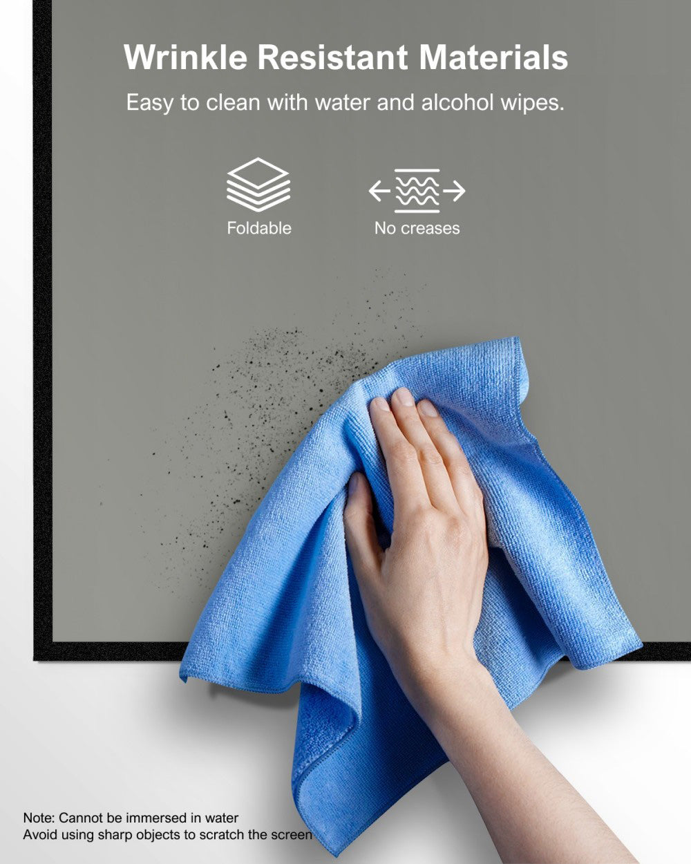 Projektorové plátno Ultimea Photon E-ALR 100 palcov, zisk 2.0, pozorovací úhel 120°