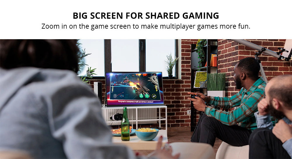 Prenosný monitor UPERFECT UMax22 s 22-palcovou IPS obrazovkou, obnovovacou frekvenciou 60 Hz, rozlíšením 2560*1440, 100% sRGB, FreeSync, vstavanými reproduktormi, bez nutnosti ovládačov, HDR, nízkým modrým svetlom, nastaviteľným stojanom s uhlom otáčania 180°, 2x USB-C, 1x Mini HDMI, 1x Micro USB-B OTG, 1x audio jack - EU zástrčka