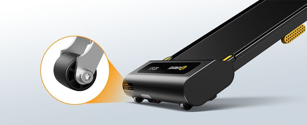 Bežecký pás UREVO URTM022 Spacewalk 1 Lite, maximálna rýchlosť 1-6 km/h, behací povrch 102,4*40 cm, maximálne zaťaženie 120 kg, diaľkové ovládanie