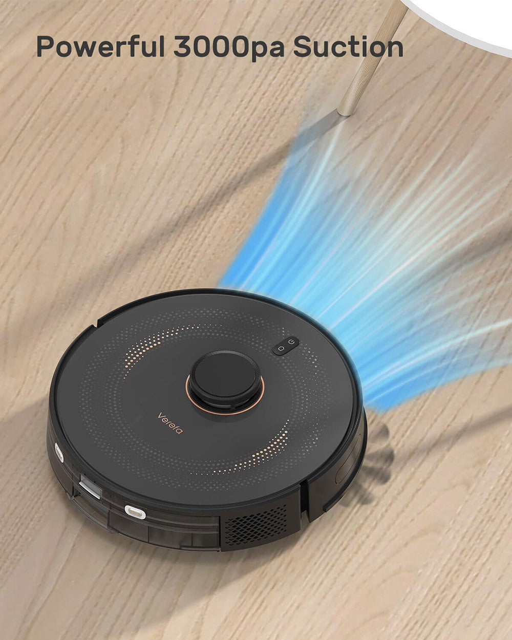 Robotický vysávač Verefa L11 Pro, samovyprazdňovací, sací výkon 3000 Pa, LiDAR navigácia, 4L vrecko na prach, maximálna doba prevádzky 270 minút, 70 dní bezúdržbového čistenia, ovládanie cez aplikáciu/hlasové ovládanie