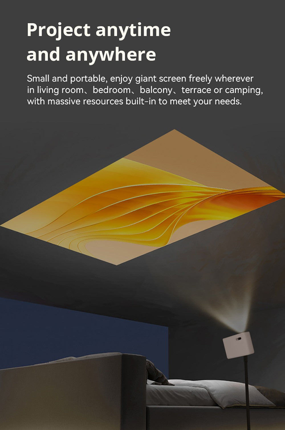 WANBO MINI LCD projektor, multimediálna verzia, európska zástrčka