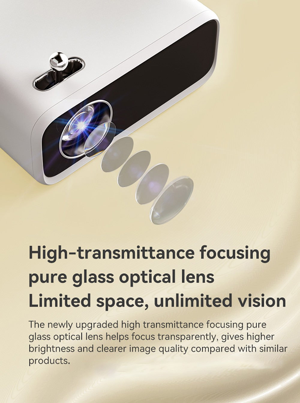 WANBO MINI LCD projektor, multimediálna verzia, európska zástrčka