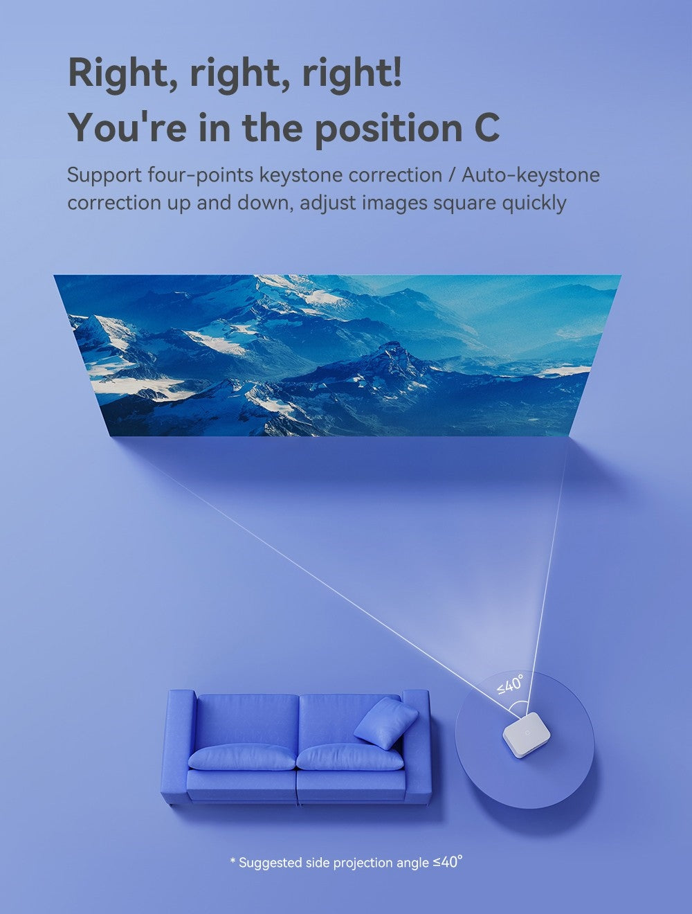 Projektor WANBO X2 Pro, dvojpásmové Wi-Fi 6, Bluetooth 5.0, Android 9.0 – EU zástrčka