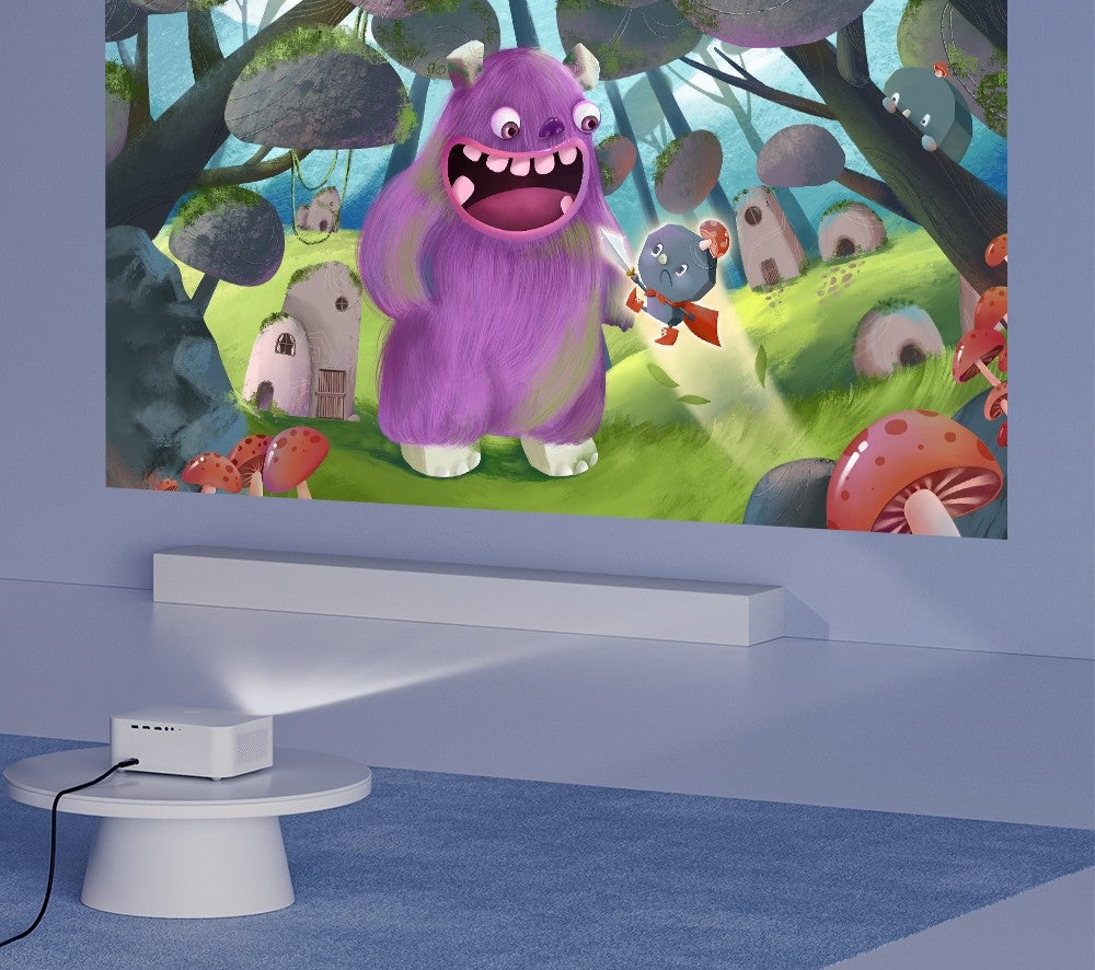 Projektor WANBO X2 Pro, dvojpásmové Wi-Fi 6, Bluetooth 5.0, Android 9.0 - EU zástrčka