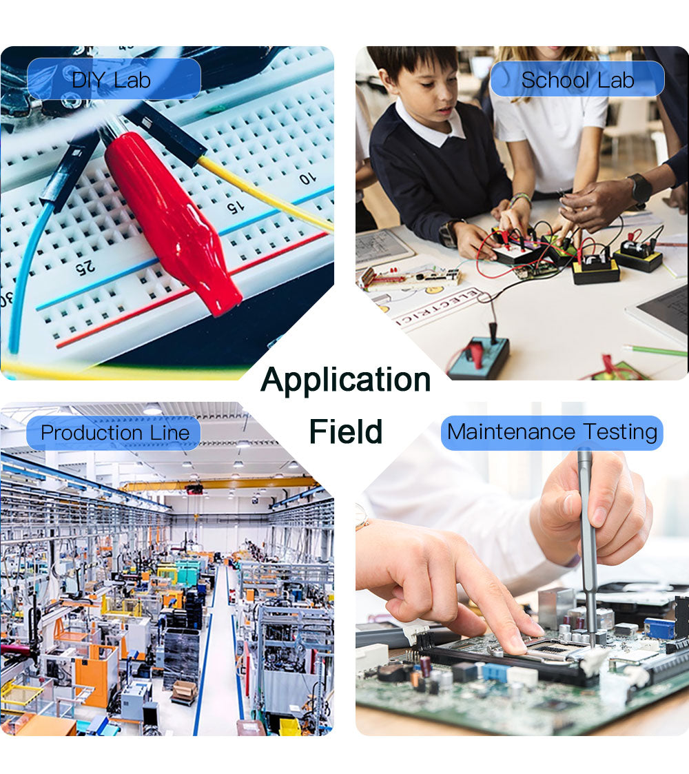 WANPTEK TPS605 Nastaviteľný regulovaný zdroj jednosmerného napätia, 60V 5A, nastavenie pomocou enkodéra, USB Type-C rýchle nabíjanie, 4-miestný displej, nízka hlučnost, A/V prepínanie, chladiaci ventilátor, biela - EU zástrčka