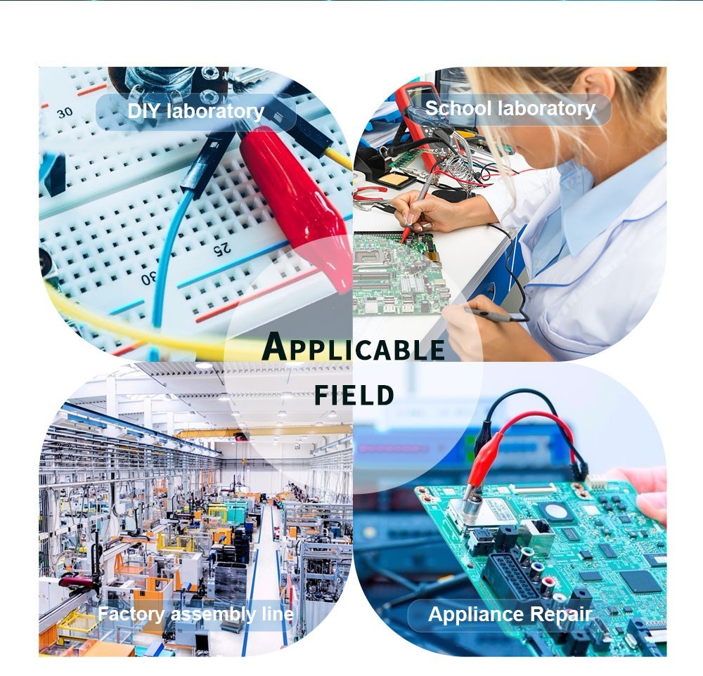 Programovateľný regulovaný zdroj DC WANPTEK WPS1602, 160V 2A, nastavenie pomocou kódovača, USB rýchlonabíjanie, inteligentná regulácia teploty, 4-miestný displej, nízke šumy a vibrácie, biela farba - britská zástrčka