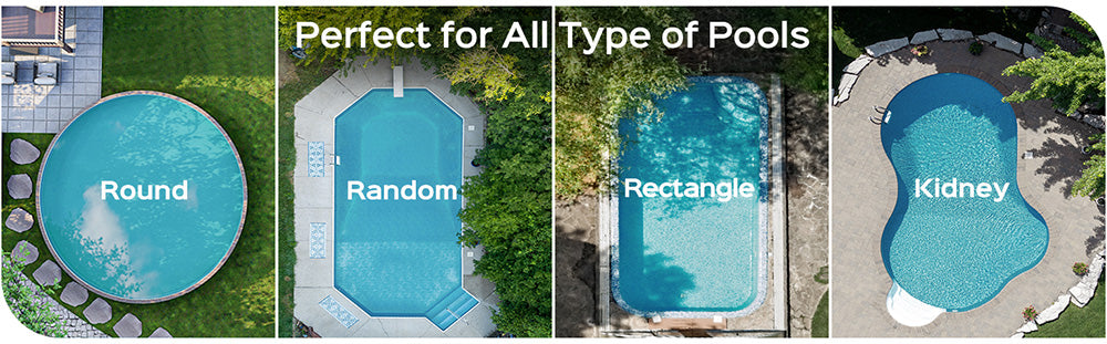 Bezdrátový robotický čistič bazénu WYBOT C1, doba prevádzky 150 minút, lezenie po stenách, inteligentné plánovanie trasy, ovládanie cez aplikáciu, pre bazény do 1 615 štvorcových stôp.