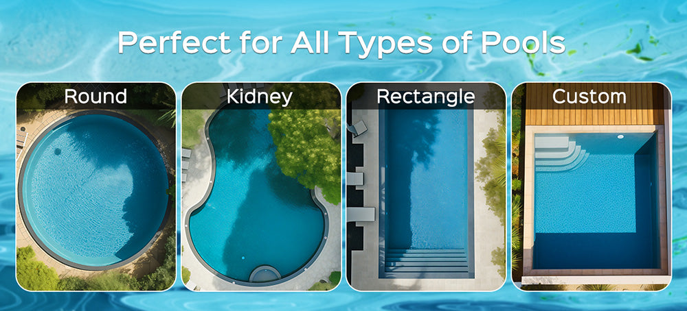 Bezdrôtový bazénový robotický vysávač WYBOT C2, čistenie stien a vodnej čiary, dvojitá filtrácia, pre bazény do 2512 štvorcových stôp, čierna zelená