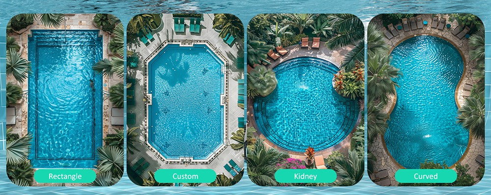 Bezdrôtový robotický vysávač bazéna WYBOT C2 Vision, detekcia nečistôt s AI kamerou, 8 v 1 čistenie, dvojvrstvová filtrácia, bezuhlíkové motory pre silný sací výkon, pre bazény do 1940 štvorcových stôp, čierna zelená