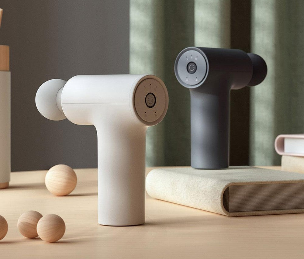 Xiaomi Mijia Mini Elektrická Masážna Pištole 2C, Relaxačný Masér Svalov, Prenosná Pištole na Fasciu na Cvičenie a Chudnutie - Tmavá Šedá