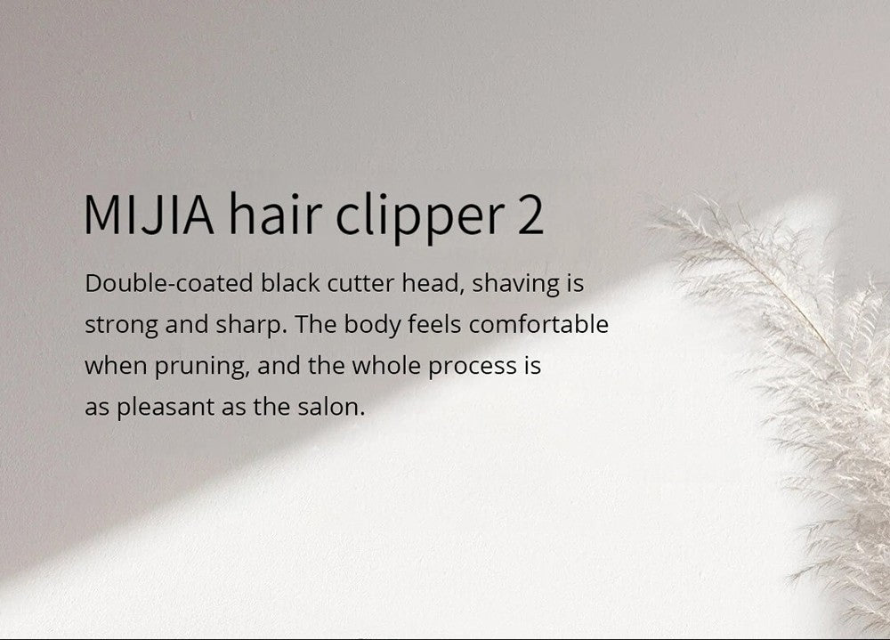 Xiaomi Mijia Hair Clipper 2 – dobíjací zastrihávač vlasov, dvojstupňové ovládanie, čepele s vysokou tvrdosťou, až 180 minút prevádzky, digitálny displej, vodotesný IPX7.