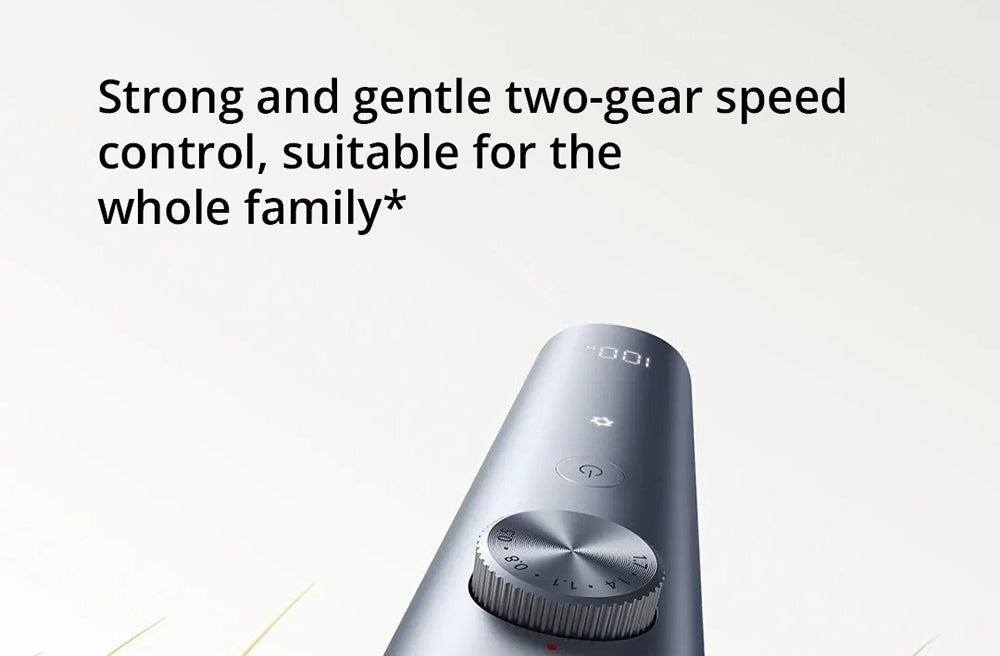 Xiaomi Mijia Hair Clipper 2 – dobíjací zastrihávač vlasov, dvojstupňové ovládanie, čepele s vysokou tvrdosťou, až 180 minút prevádzky, digitálny displej, vodotesný IPX7.
