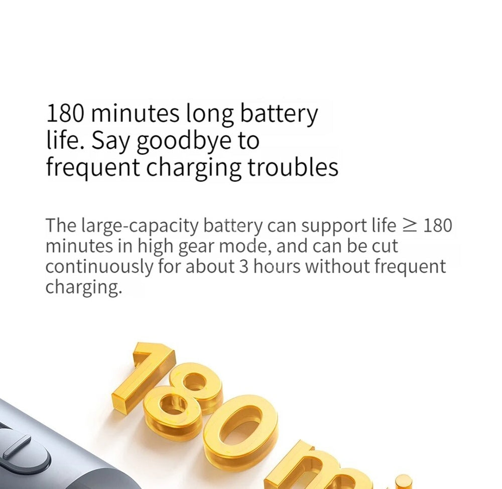 Xiaomi Mijia Hair Clipper 2 – dobíjací zastrihávač vlasov, dvojstupňové ovládanie, čepele s vysokou tvrdosťou, až 180 minút prevádzky, digitálny displej, vodotesný IPX7.