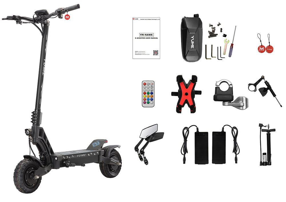 Elektromobil YUME HAWK, 10x3.15