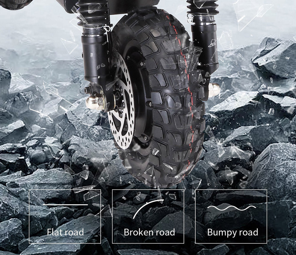 Elektromobil YUME Y10, 2x motor 1200W, 52V 23,4Ah batéria, 10"